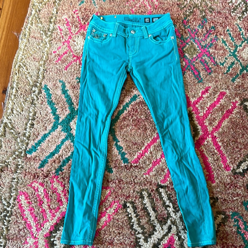Miss Me Rhinestone Skinny Jeans